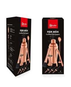 Sale Cocktailset 8-teilig - Geschenkbox | Kupfer Cocktailset