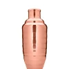 Online Cocktailshaker Bomber | dreiteilig - 500 ml - Kupfer Cocktailshaker