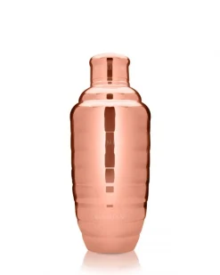 Online Cocktailshaker Bomber | dreiteilig - 500 ml - Kupfer Cocktailshaker