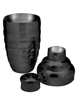 Outlet Cocktailshaker Bomber | dreiteilig - 500 ml - Schwarz Cocktailshaker
