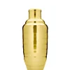 Outlet Cocktailshaker Bomber | dreiteilig - 500 ml - Gold Cocktailshaker