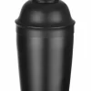 Cocktail-Shaker Edelstahl | 3teilig - 0,75l - Schwarz matt Cocktailshaker