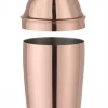 Discount Cocktail-Shaker Edelstahl | 3teilig - 0,75l - Kupfer Cocktailshaker