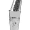 Cocktailshaker Tin-in-Tin | mit Bodenkappen - gehämmert Cocktailshaker