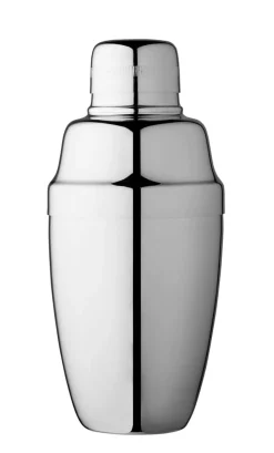 Outlet Cocktailshaker Yukiwa AG klein | dreiteilig - 360 ml - Silber Cocktailshaker