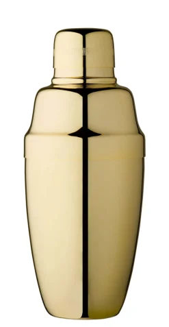 Best Cocktailshaker Yukiwa AG | dreiteilig - 500 ml - Gold-Platiniert Cocktailshaker