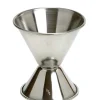 Best Doppelbarmaß Edelstahl | 35/50 ml - Silber Barmaß - Jigger