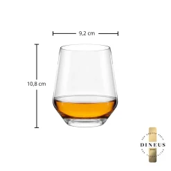 Online Double Old Fashioned | Quatrophil - | 470 ml (6 Stk) Kristallgläser|Klare Wassergläser