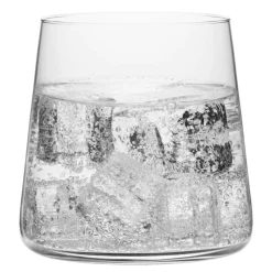 Hot Double Old Fashioned Glas - Mode | 410 ml Klare Wassergläser|Gin & Tonic Gläser
