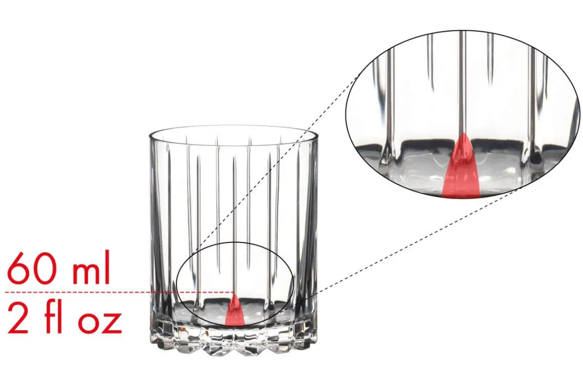Clearance Double Rocks Glas | Drink Specific Glasware - Riedel Bar | 370 ml (2 Stk) Tumbler / Old Fashioned Gläser