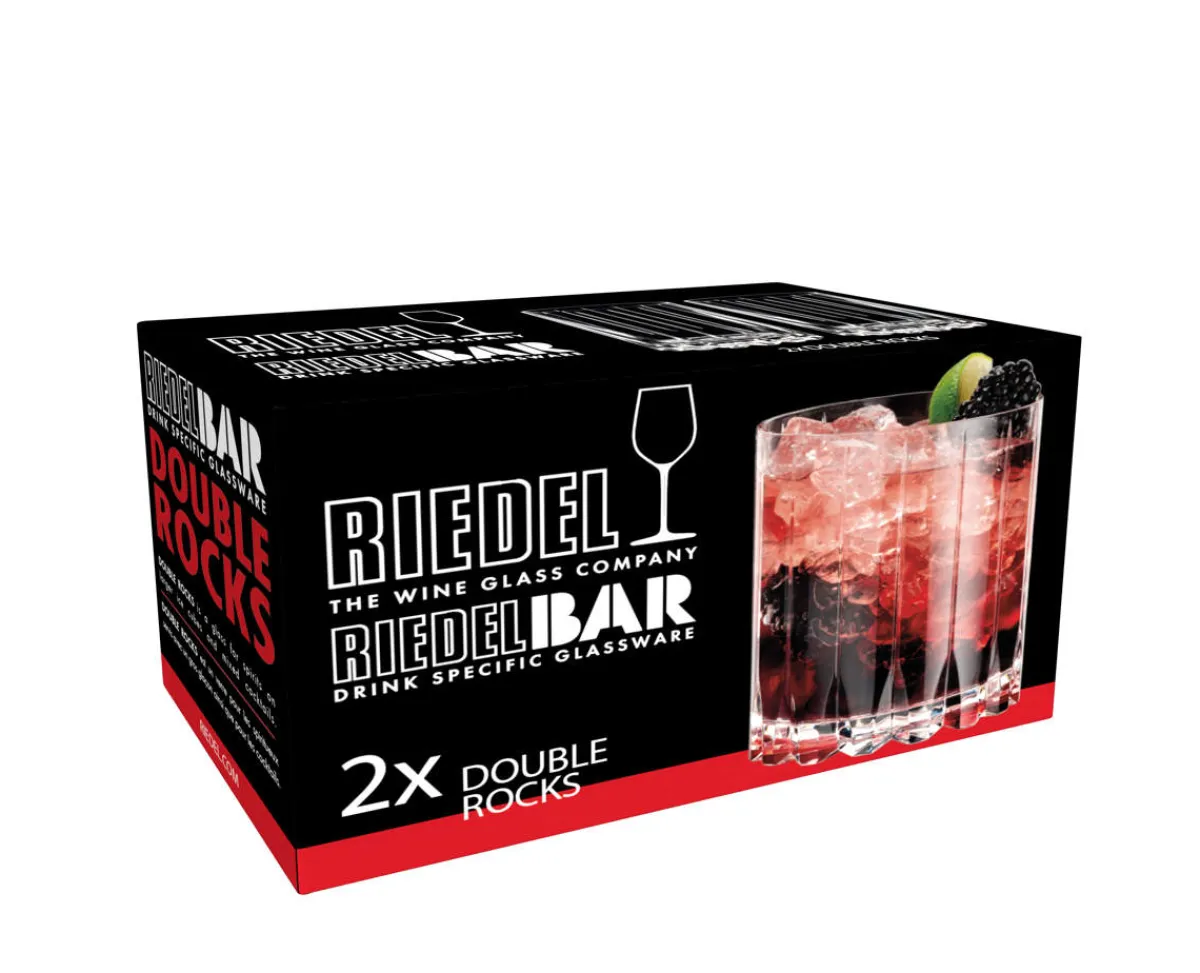 Clearance Double Rocks Glas | Drink Specific Glasware - Riedel Bar | 370 ml (2 Stk) Tumbler / Old Fashioned Gläser
