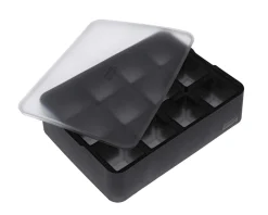 Clearance Eiswürfelform mit Deckel – Platin Silikon – Lurch | 12 x 4 cm Eiswürfelformen