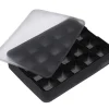Online Eiswürfelform mit Deckel – Platin Silikon – Lurch | 20 x 3 cm Eiswürfelformen