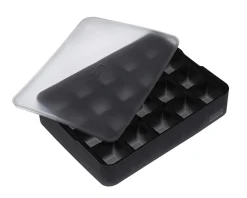 Online Eiswürfelform mit Deckel – Platin Silikon – Lurch | 20 x 3 cm Eiswürfelformen