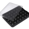 Clearance Eiswürfelform mit Deckel – Platin Silikon – Lurch | 35 x 2 cm Eiswürfelformen