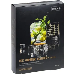Clearance Eiswürfelform mit Deckel – Platin Silikon – Lurch | 35 x 2 cm Eiswürfelformen