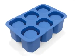 Hot Eiswürfelform Shotglas eckig | 6 Stück Eiswürfelformen