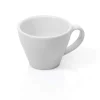 Best Espresso Doppio Tasse - Italia White | Weiß - 180 ml (6 Stk) Heißgetränke