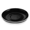 Online Espresso Doppio Untertasse - Italia Black | Schwarz - Ø 15,5 cm (6 Stk) Heißgetränke