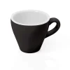 Discount Espresso Tasse - Italia Black | Schwarz - 90 ml (6 Stk) Heißgetränke