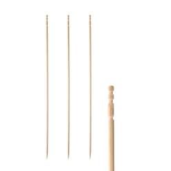 Clearance Fingerfood-Spieße gedrechselt | 15 cm - Papstar Pure (500 Stk) Cocktailspieße|Cocktailspieße & -Dekoration