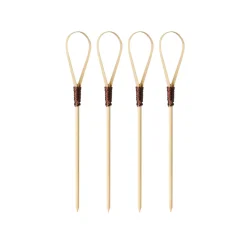New Fingerfood-Spieße "Loop" | 10 cm - Papstar (100 Stk) Cocktailspieße|Cocktailspieße & -Dekoration