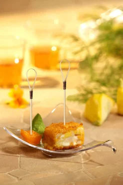 New Fingerfood-Spieße "Loop" | 10 cm - Papstar (100 Stk) Cocktailspieße|Cocktailspieße & -Dekoration