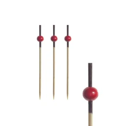 Outlet Fingerfood-Spieße "Red Pearl" | 7 cm - Papstar (250 Stk) Cocktailspieße|Cocktailspieße & -Dekoration