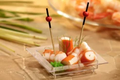 Outlet Fingerfood-Spieße "Red Pearl" | 7 cm - Papstar (250 Stk) Cocktailspieße|Cocktailspieße & -Dekoration