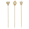 New Fingerfood-Spieße "Royal" | 12 cm - Papstar Pure (100 Stk) Cocktailspieße|Cocktailspieße & -Dekoration