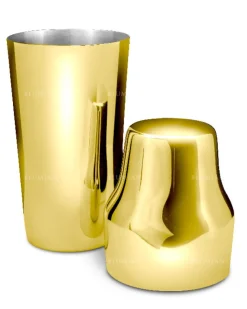 Outlet French Cocktailshaker Zeus | 900 ml - Gold Cocktailshaker