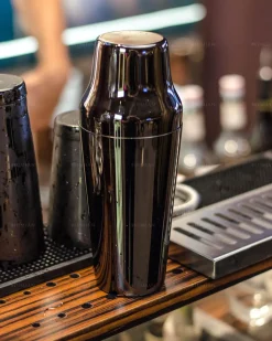 Hot French Cocktailshaker Zeus | 900 ml - Schwarz Cocktailshaker