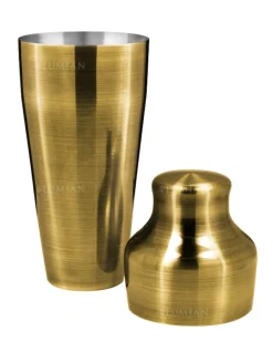 Hot French Shaker Chrono | 2 teilig - 550 ml - Bronze Cocktailshaker
