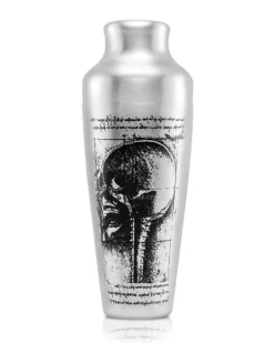 Hot French Shaker Chrono Tattoo | 2 teilig - 550 ml - Leonardo verziert Cocktailshaker
