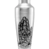 French Shaker Chrono Tattoo | 2 teilig - 550 ml - Destiny verziert Cocktailshaker