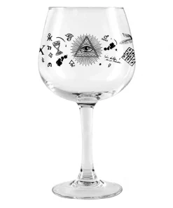 Best Gin Tonic Ballonglas - Alchemy Verzierung | 720 ml Gin & Tonic Gläser