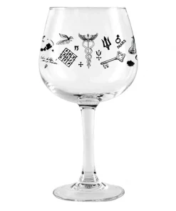 Best Gin Tonic Ballonglas - Alchemy Verzierung | 720 ml Gin & Tonic Gläser