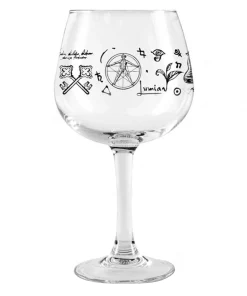 Best Gin Tonic Ballonglas - Alchemy Verzierung | 720 ml Gin & Tonic Gläser