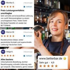 Clearance Glas-Krug mit Deckel | 500 ml Karaffen & Krüge