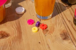 Online Glasmarkierer Silikon – Lurch | Bunt – 12 Stück Wein-Ausgießer|Wein- & Sektverschlüsse