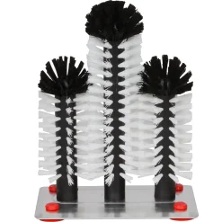 Hot Glasspülbürste mit Metallboden | 18x25x18 cm Gläserspülbürsten