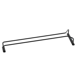 Outlet Gläserschiene schwarz | 41,5 cm Gläserschienen
