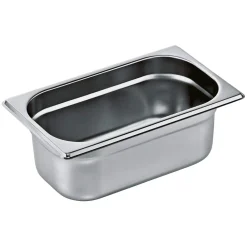 Outlet GN 1/4 Behälter - Edelstahl - GN Essentials | 10 cm Gastronomiebehälter (Gn)