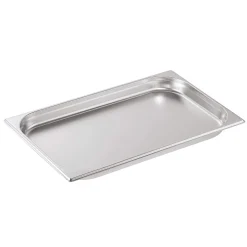 Discount GN 1/1 Behälter - Edelstahl - GN Essentials | 6,5 cm Gastronomiebehälter (Gn)