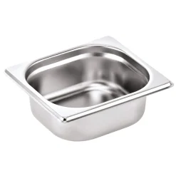 Sale GN 1/6 Behälter - Edelstahl - GN Essentials | 6,5 cm Gastronomiebehälter (Gn)