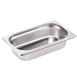 Hot GN 1/4 Behälter - Edelstahl - GN Essentials | 6,5 cm Gastronomiebehälter (Gn)