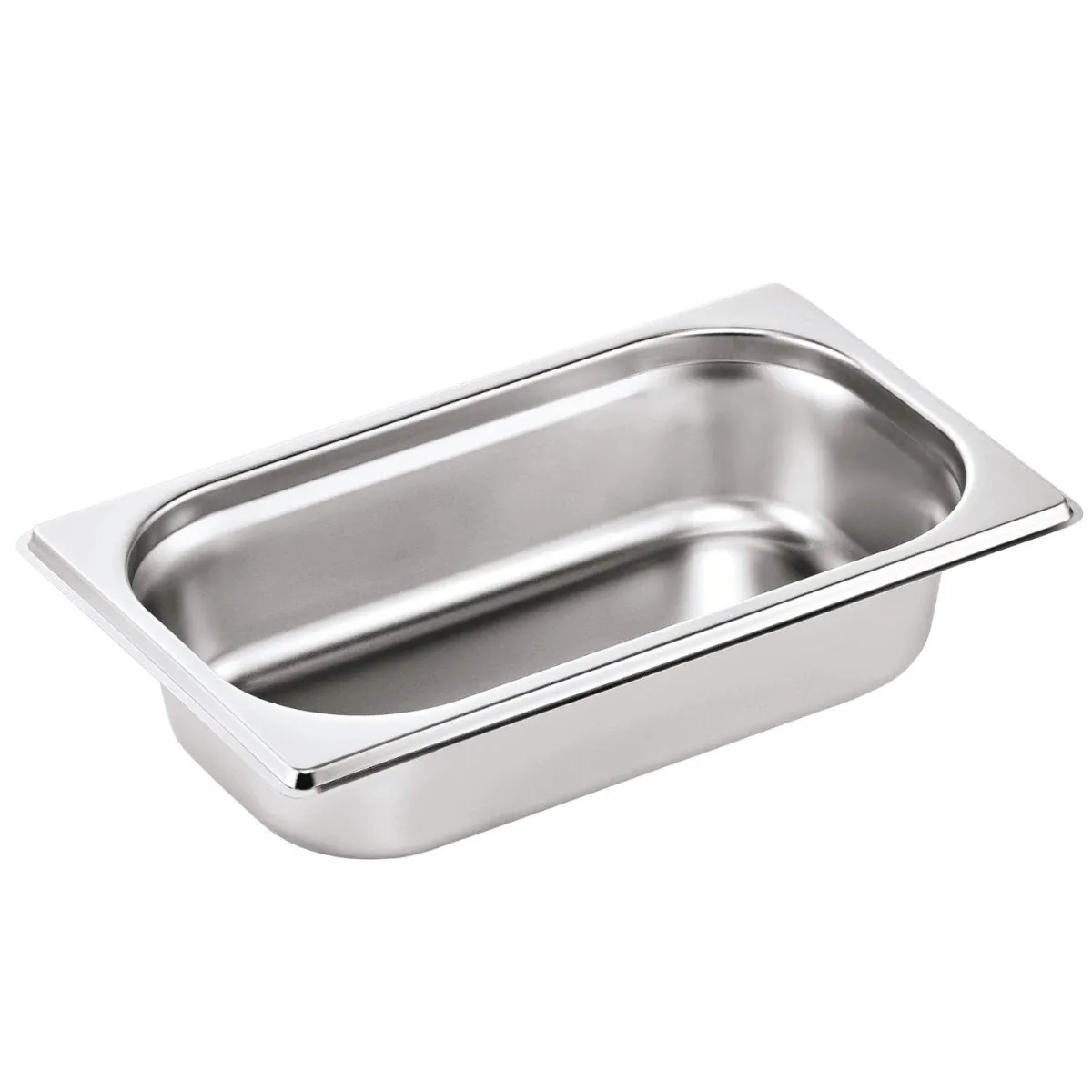 Hot GN 1/4 Behälter - Edelstahl - GN Essentials | 6,5 cm Gastronomiebehälter (Gn)