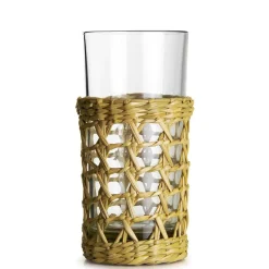 Outlet Highball Glas - Seegras Korb | 300 ml Longdrinkgläser|Tiki Becher