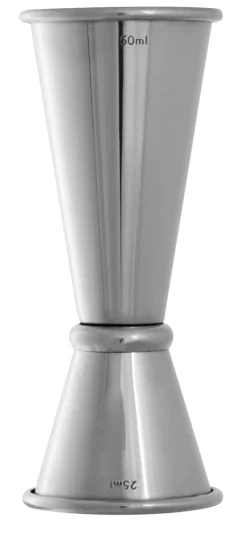 Clearance Japan Jigger | 25/50 ml - Silber Barmaß - Jigger