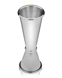Online Japanischer Jigger | 30/60 ml - Silber Barmaß - Jigger